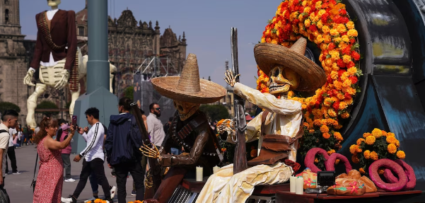 The Day of the Dead in Mexico is a celebration for the 5 senses